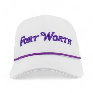 Fort Worth Rope Hat - White/Purple